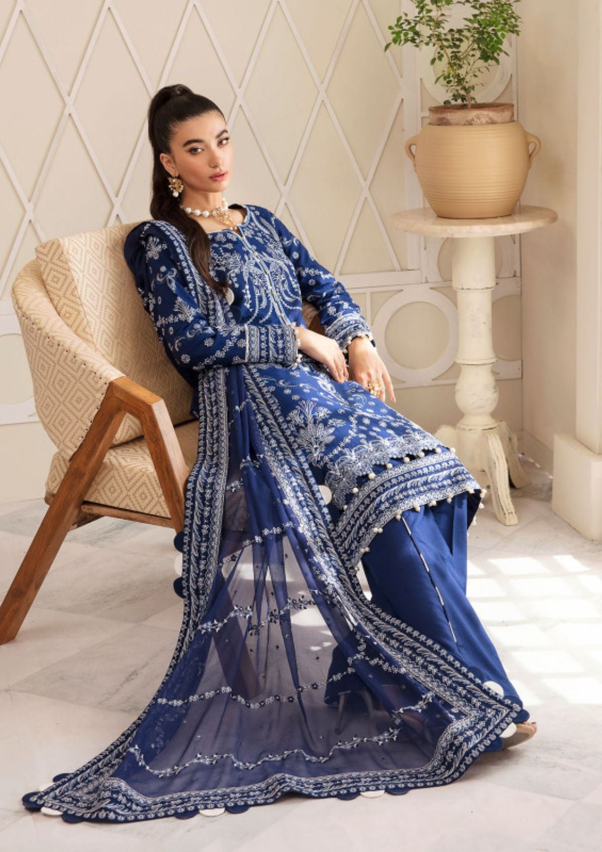 Lawn Collection - Gulaal - Luxury - V02 - D#1 - Zamayal