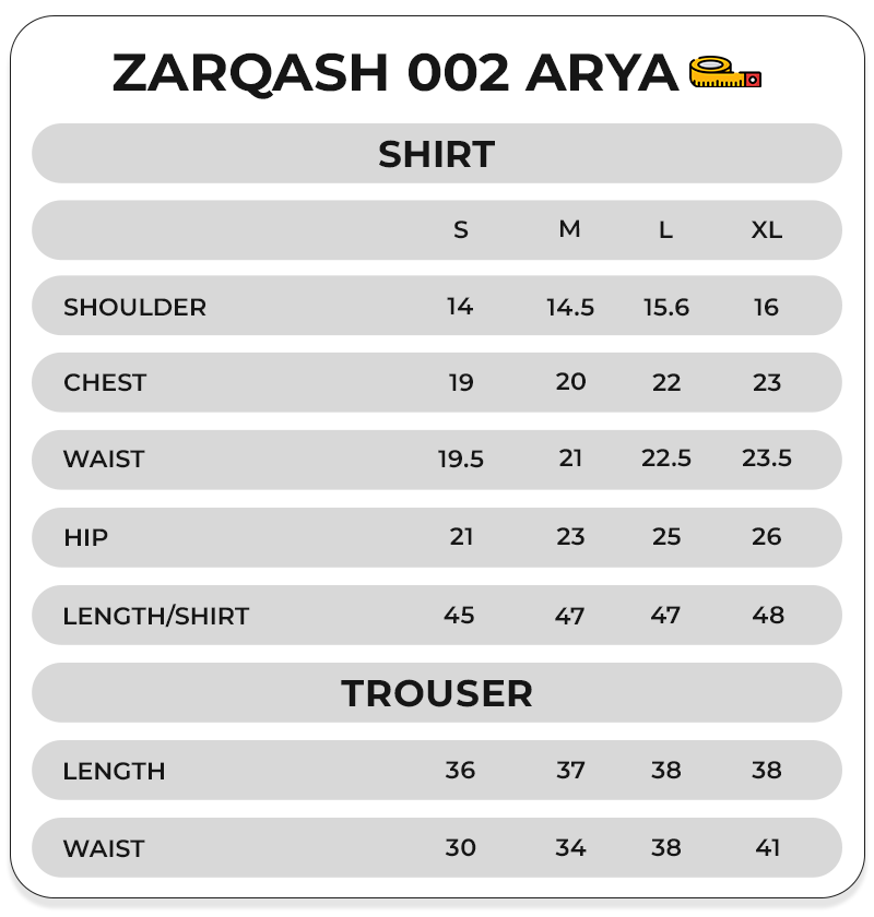 Size Chart Image