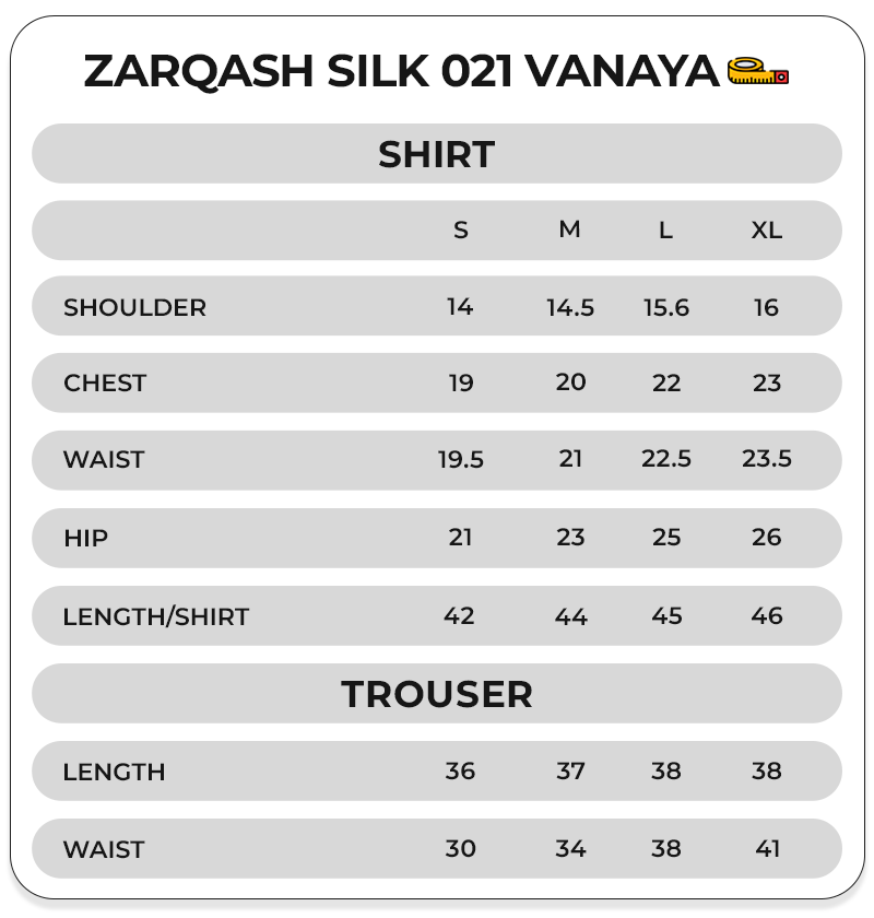 Size Chart Image