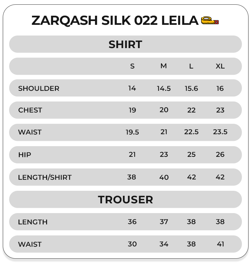 Size Chart Image