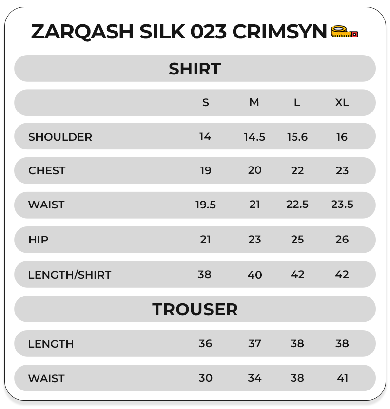 Size Chart Image