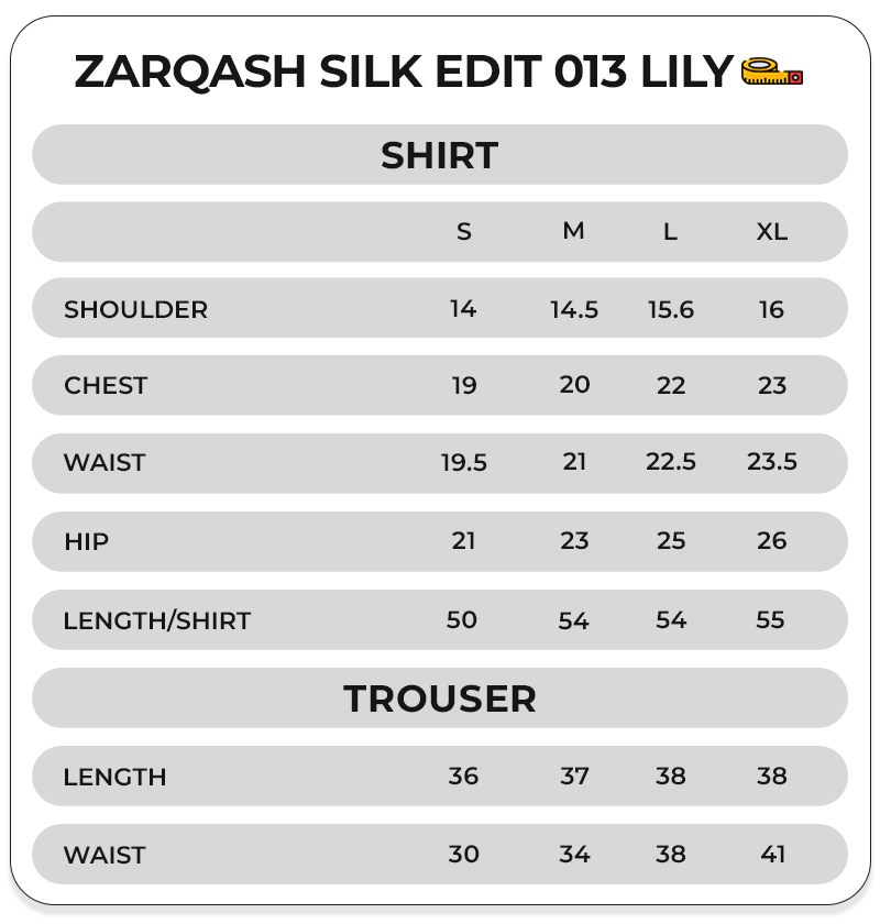 Size Chart Image