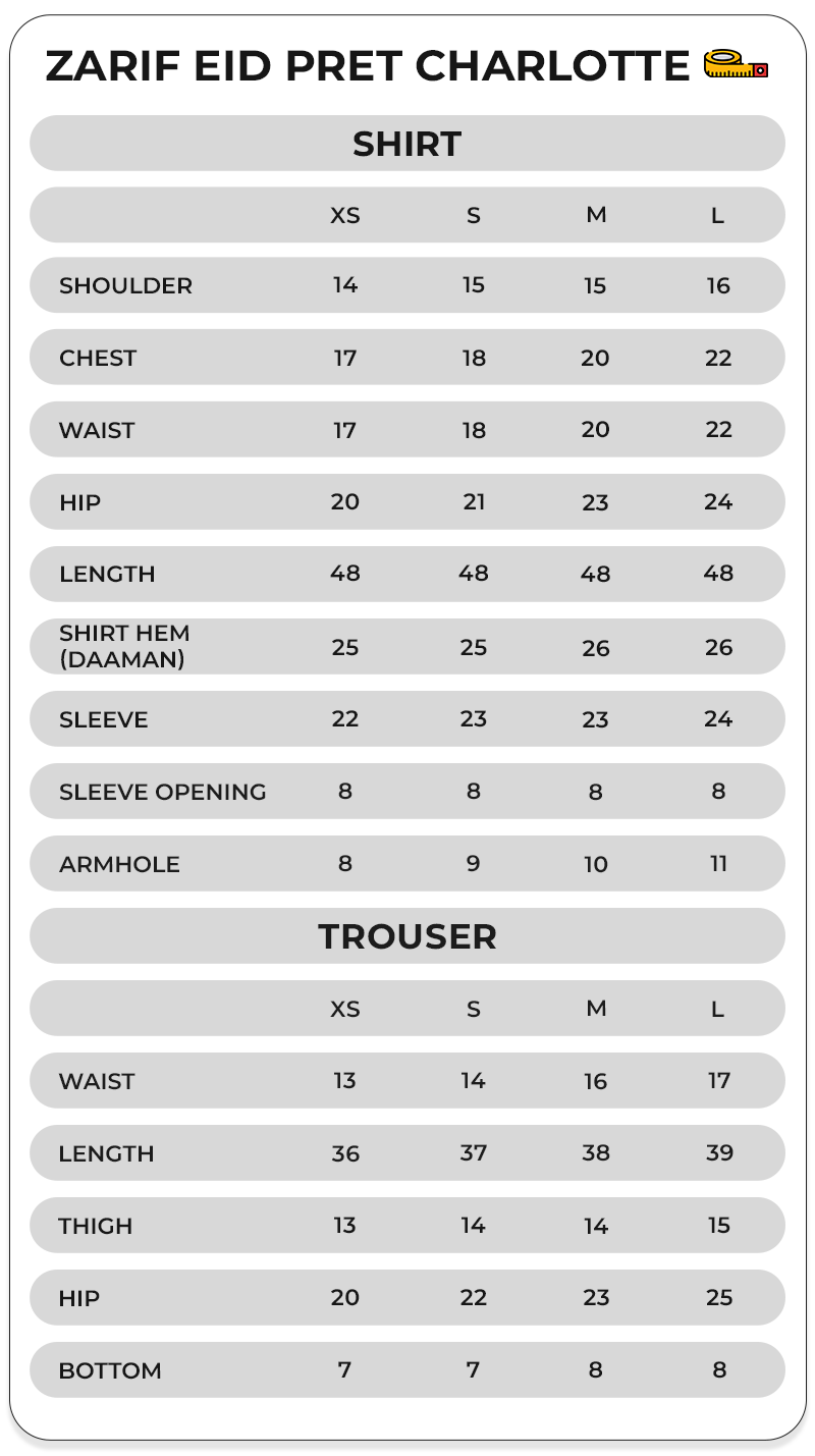 Size Chart Image