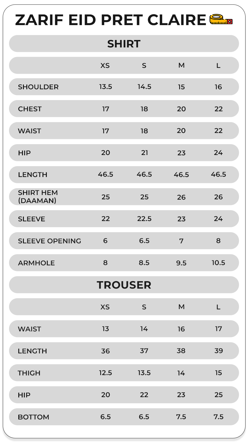 Size Chart Image