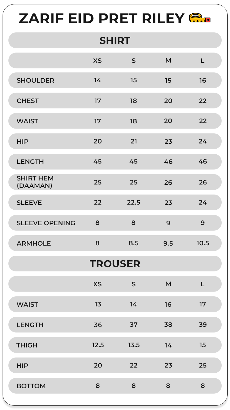 Size Chart Image