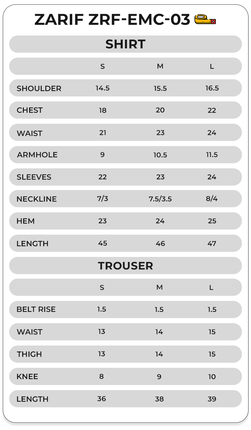 Size Chart Image