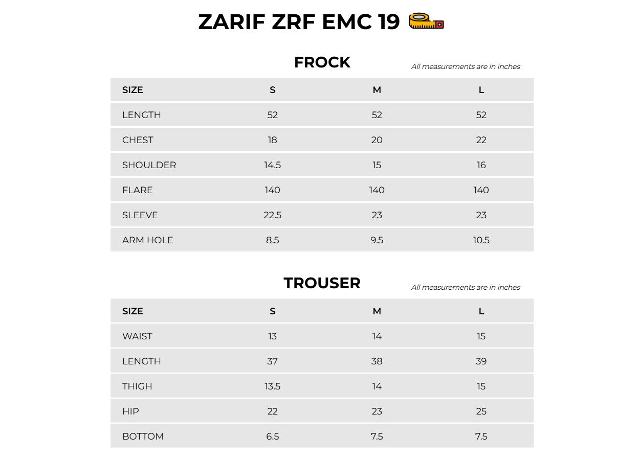 Size Chart Image
