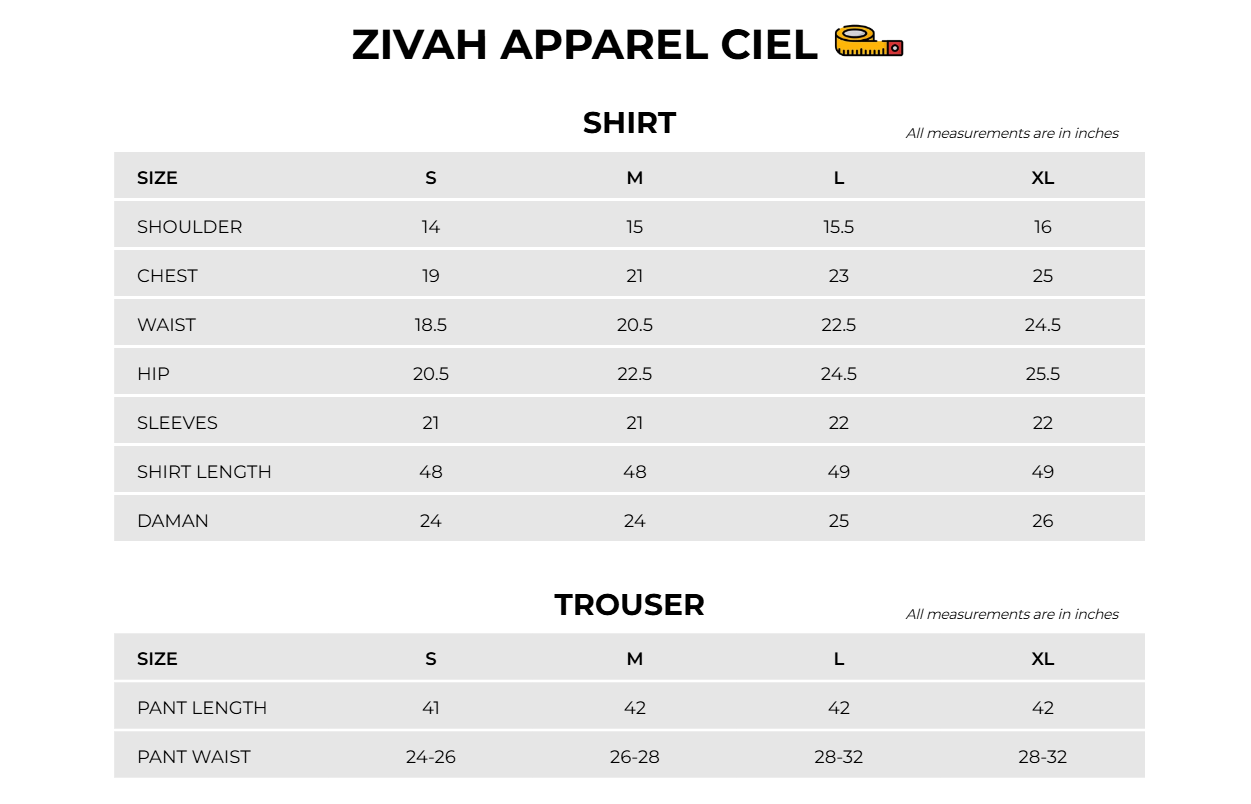 Size Chart Image