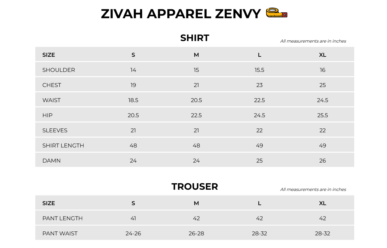 Size Chart Image