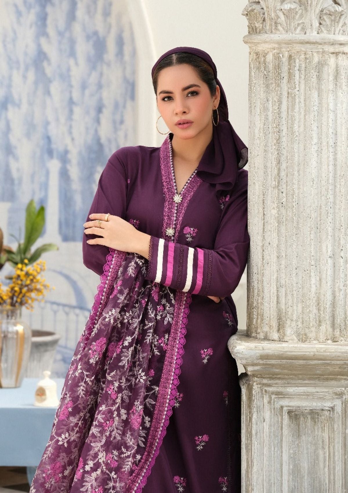 Lawn Collection - Eshaal Mishkaat - Zaib un Nisa - D#6A - Infinity