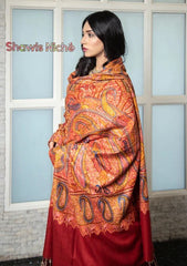 Pure Pashmina Handmade Shawl D - 0031