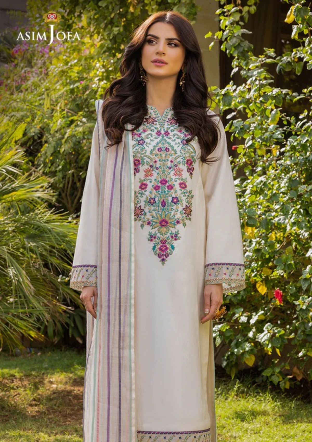 Lawn Collection - Asim Jofa - Festive - AJPE#32