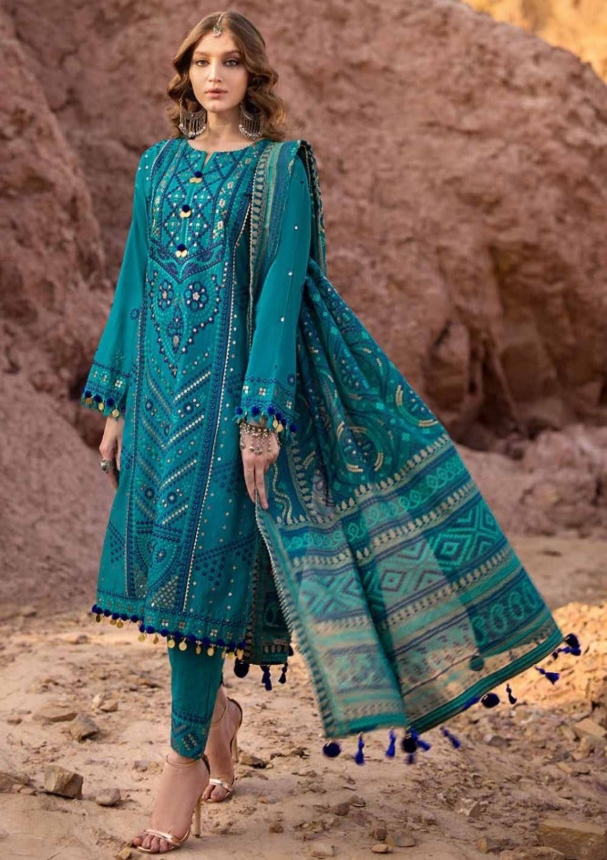 Lawn Collection - Gul Ahmed - Unstitched 24 - BM#42009