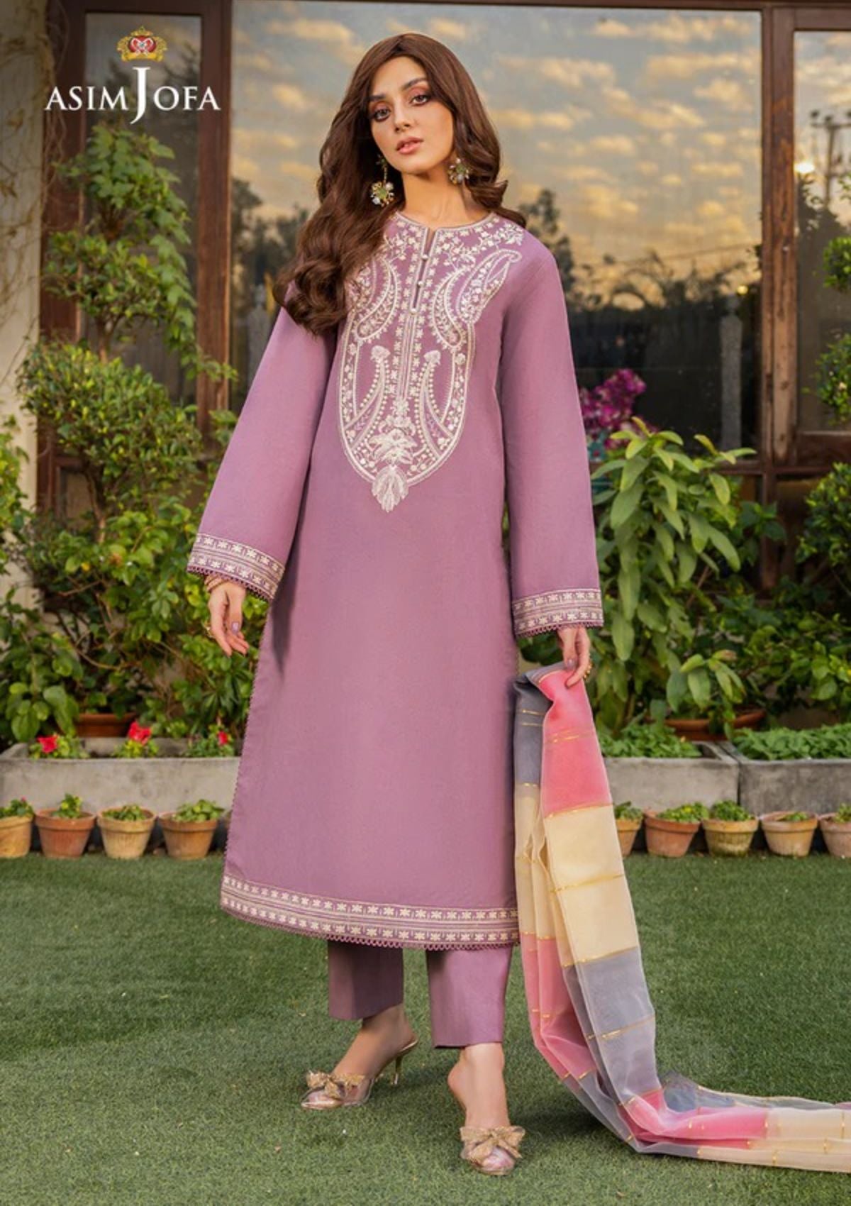 Lawn Collection - Asim Jofa - Festive - AJPE#37