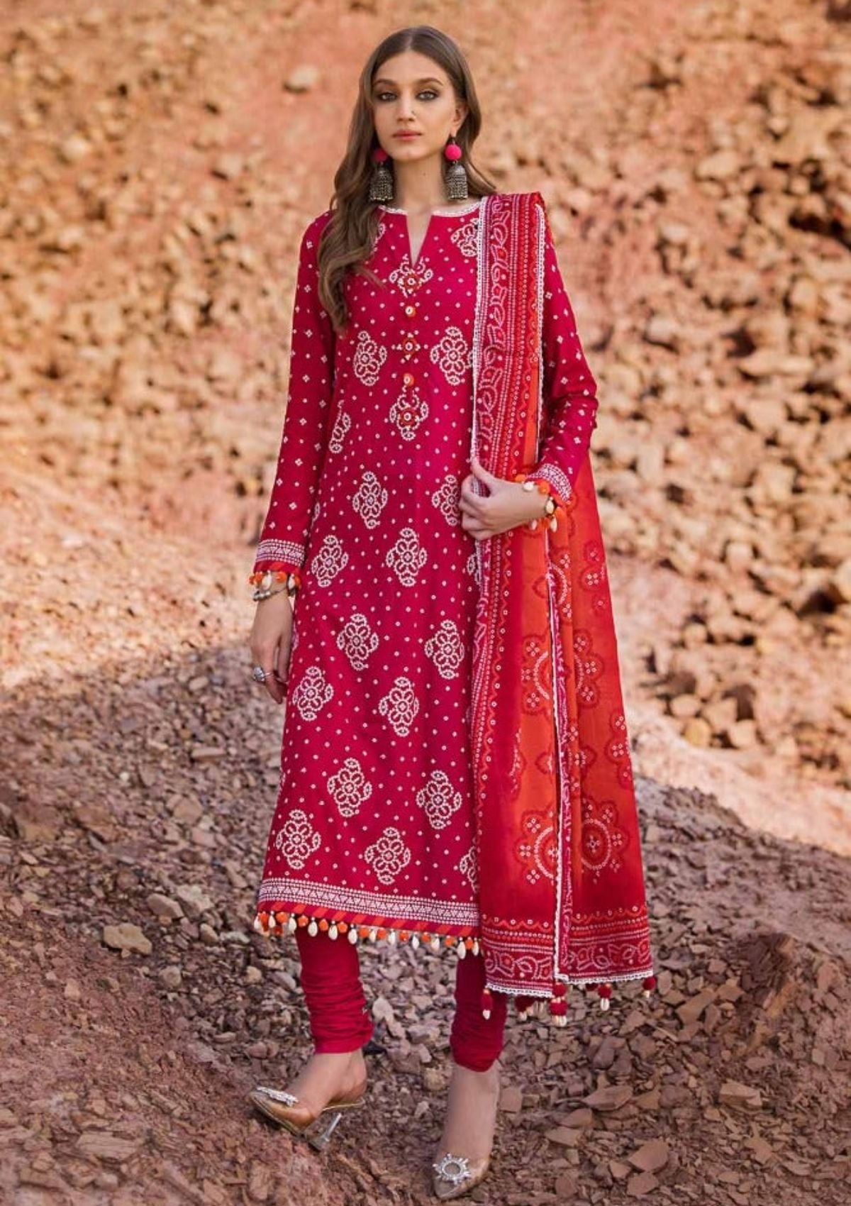 Lawn Collection - Gul Ahmed - Unstitched 24 - CL#42006