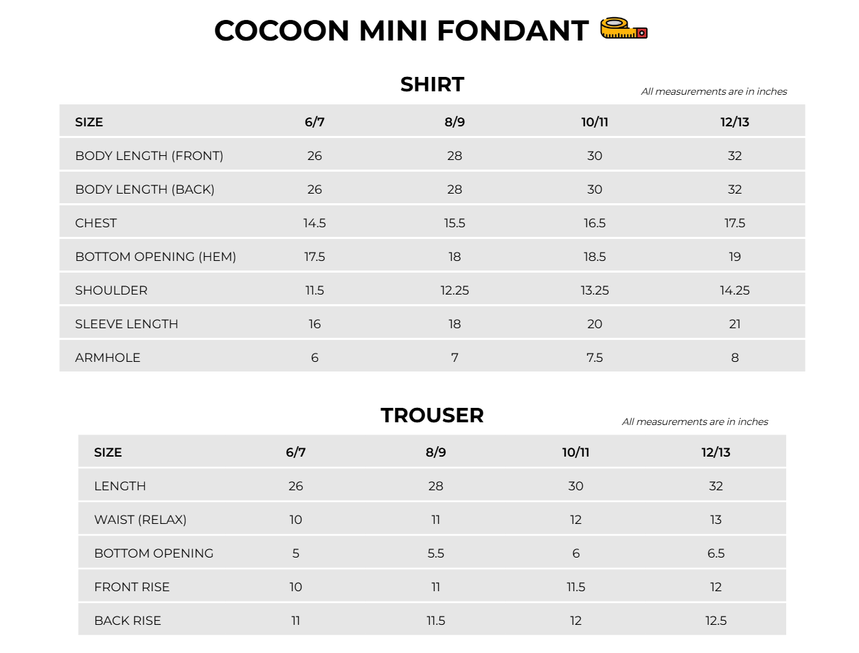 Size Chart Image