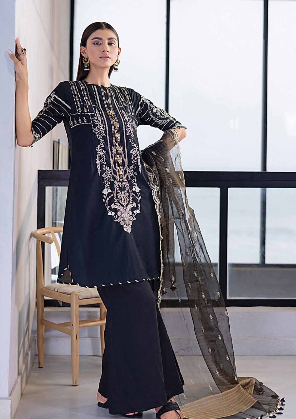 Lawn Collection - Gul Ahmed - Pre Fall - PM-32071