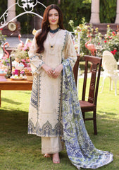 Lawn Collection - Elaf - Festive - Chikankari - ECF#07