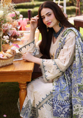 Lawn Collection - Elaf - Festive - Chikankari - ECF#07