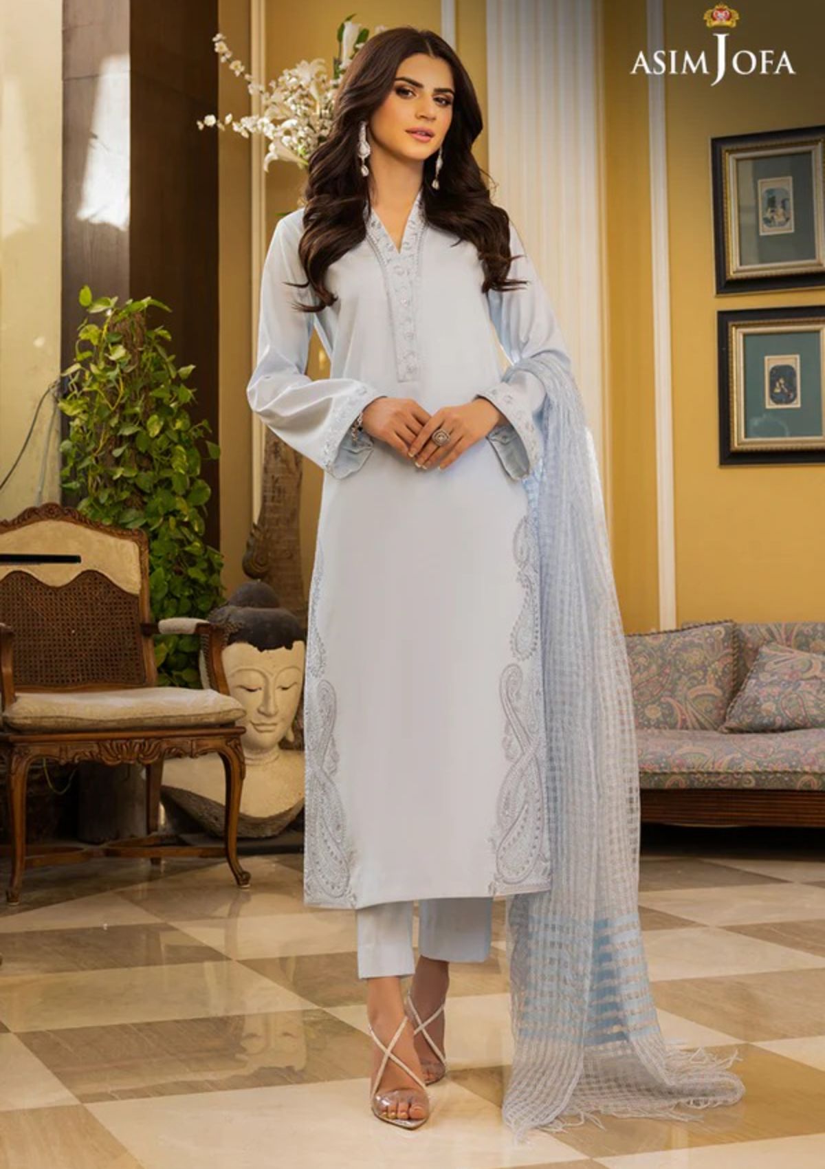 Lawn Collection - Asim Jofa - Festive - AJPE#46