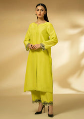 Winter Collection - Fozia Khalid - Silk Edit - Lime Zest - D#13