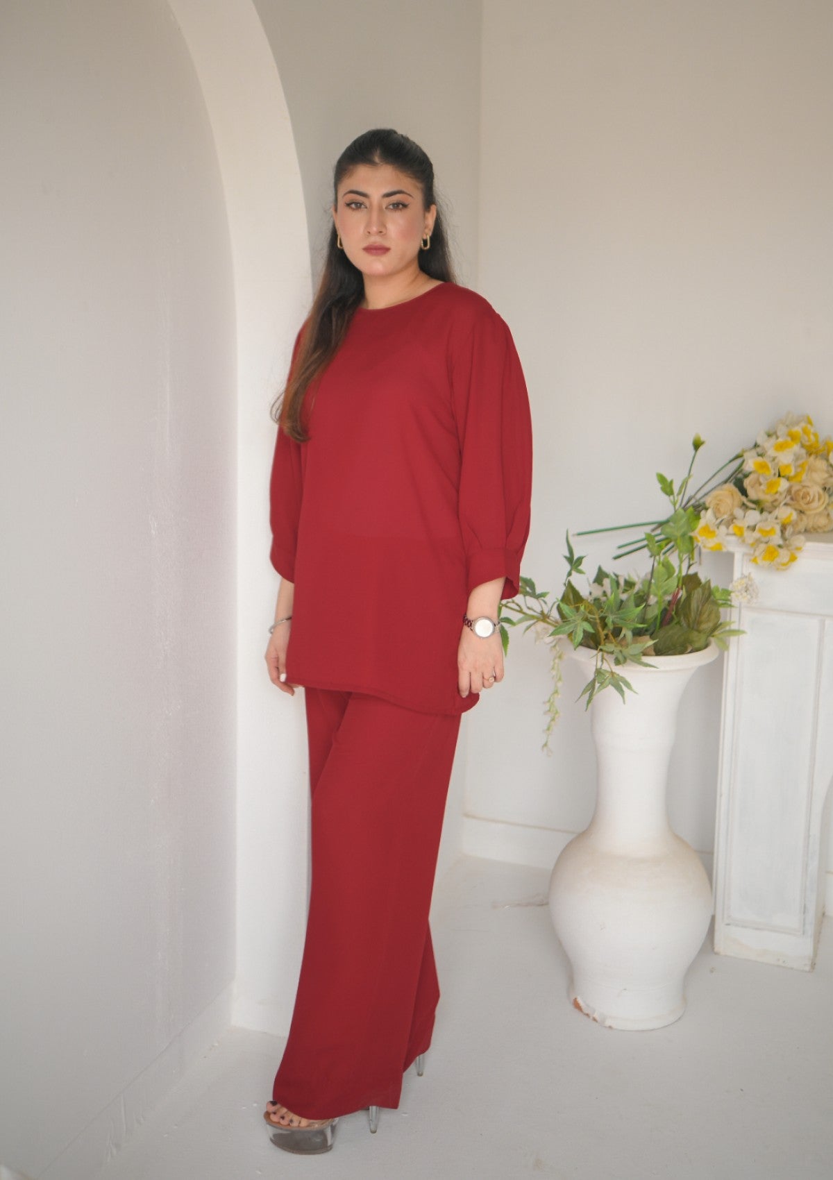 Pret Collection - Zauk - Two Piece - ZP24#11 - Rose