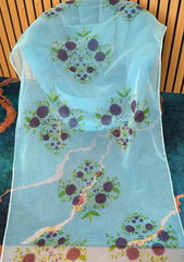 Fancy Collection - Madiha Jahangir - Hand Painted Dupatta - D#45