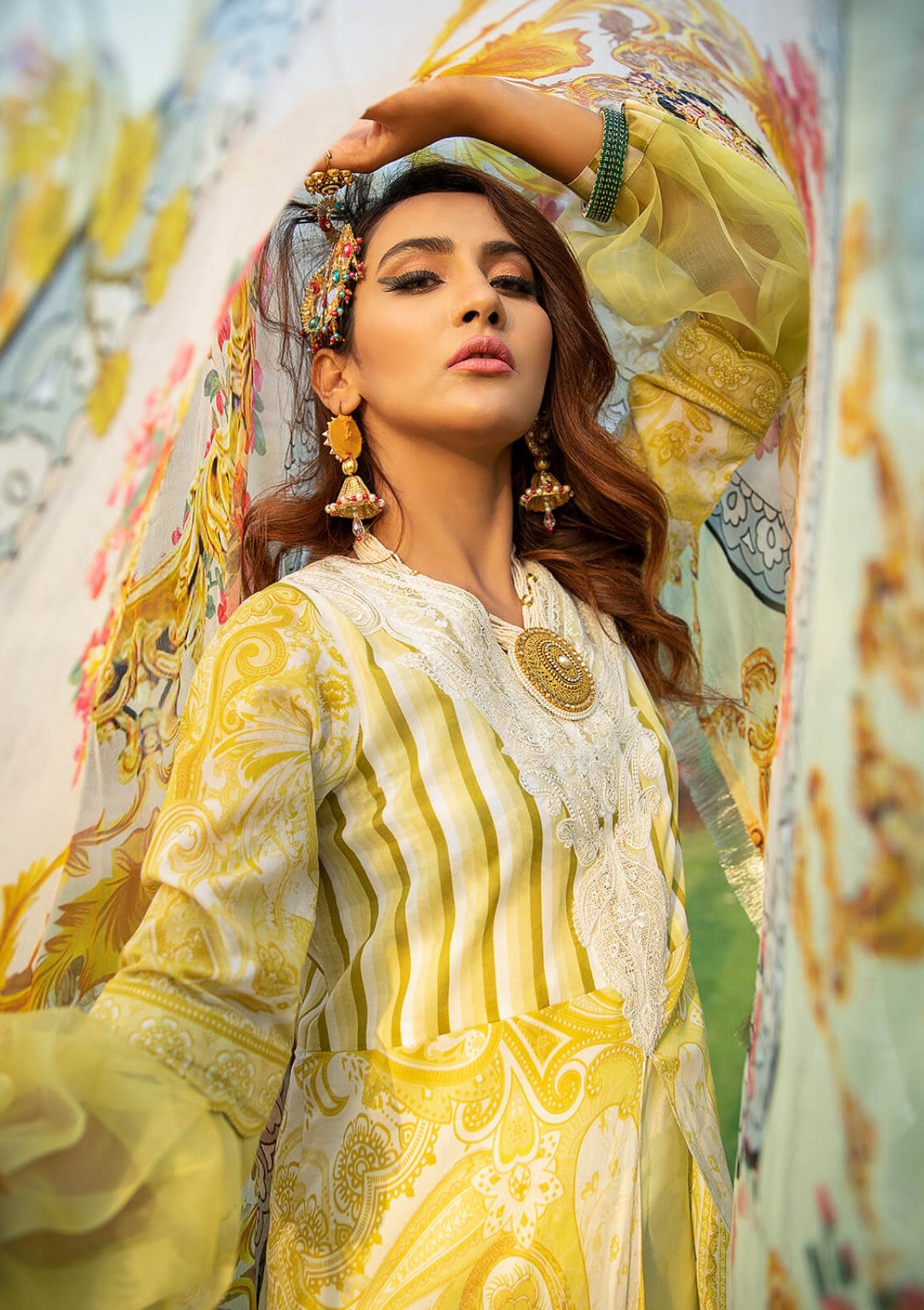 Lawn Collection - Javandi - Lurury - JL21#04 - Aftab