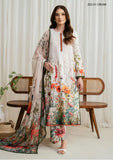 Winter Collection - Zarif - Prints - Georgette Silk - D#01 - Cream