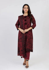 Winter Collection - Al Karam - Unstitched 24 - FW-27.1-24-MAROON