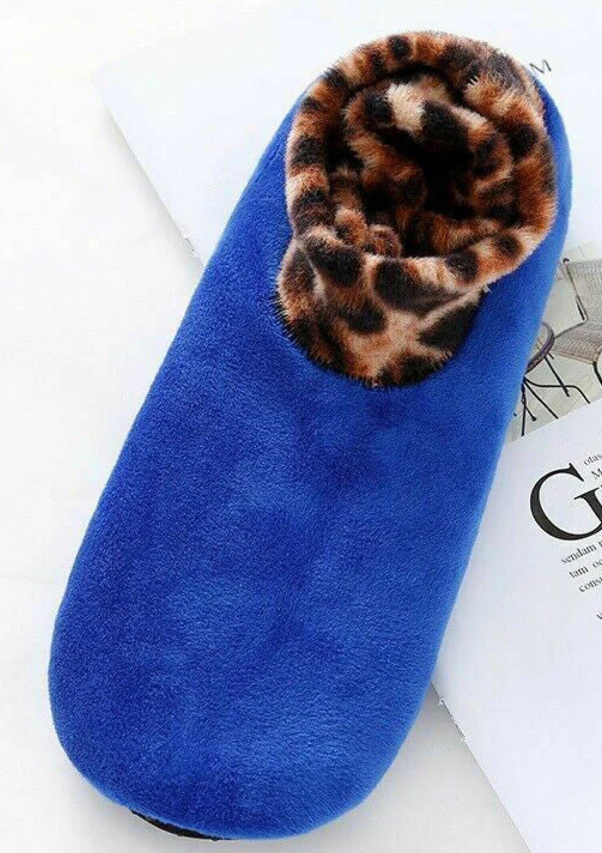 Velvet Socks D#01 (Blue)