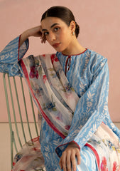 Lawn - Coco By Zara Shahjahan - Prints 25 - D9B - RUBY