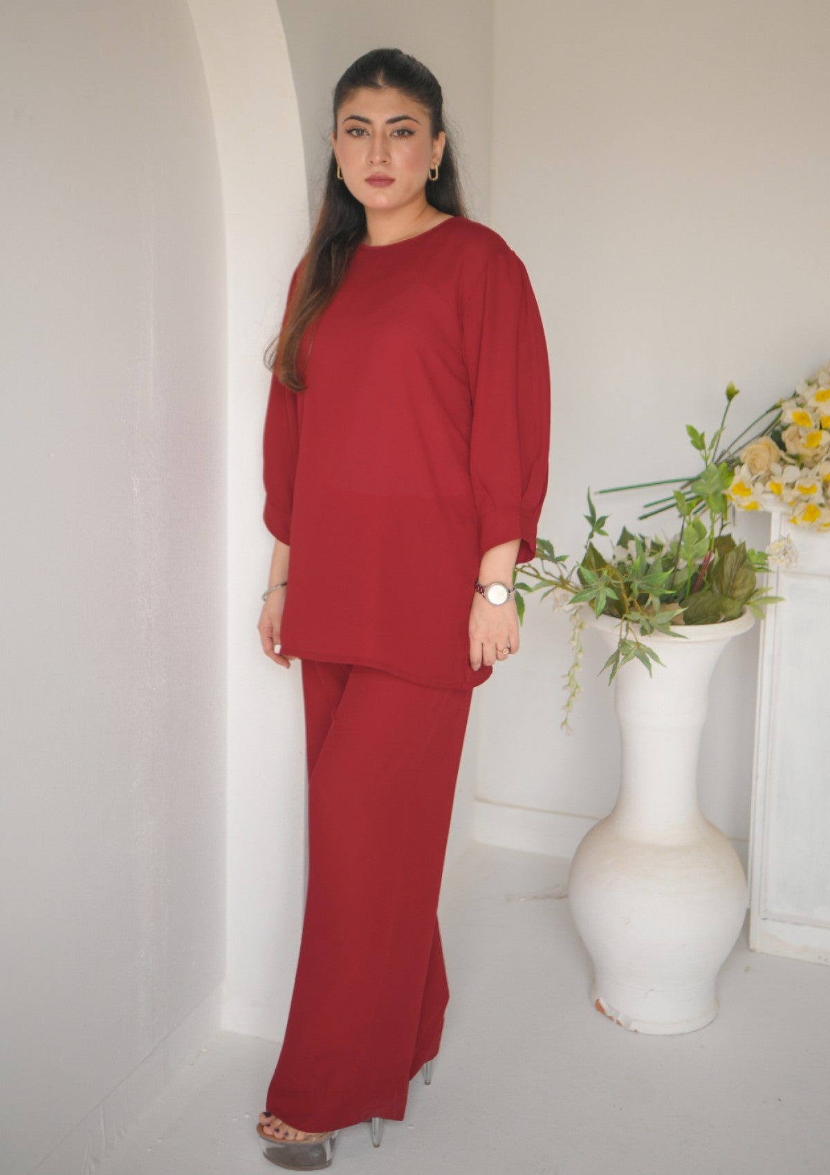 Pret Collection - Zauk - Two Piece - ZP24#11 - Rose