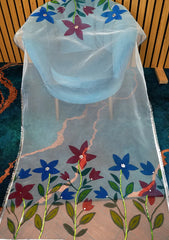 Fancy Collection - Madiha Jahangir - Hand Painted Dupatta - D#43