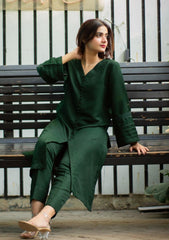 Pret Collection - Zauk - Two Piece - ZP24#08 - Bottle Green