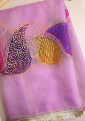 Fancy Collection - Madiha Jahangir - Hand Painted Dupatta - D#32