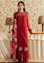 Lawn - Asifa & Nabeel - Meraki Vintage 25 - Gulaal (MVL25-20)