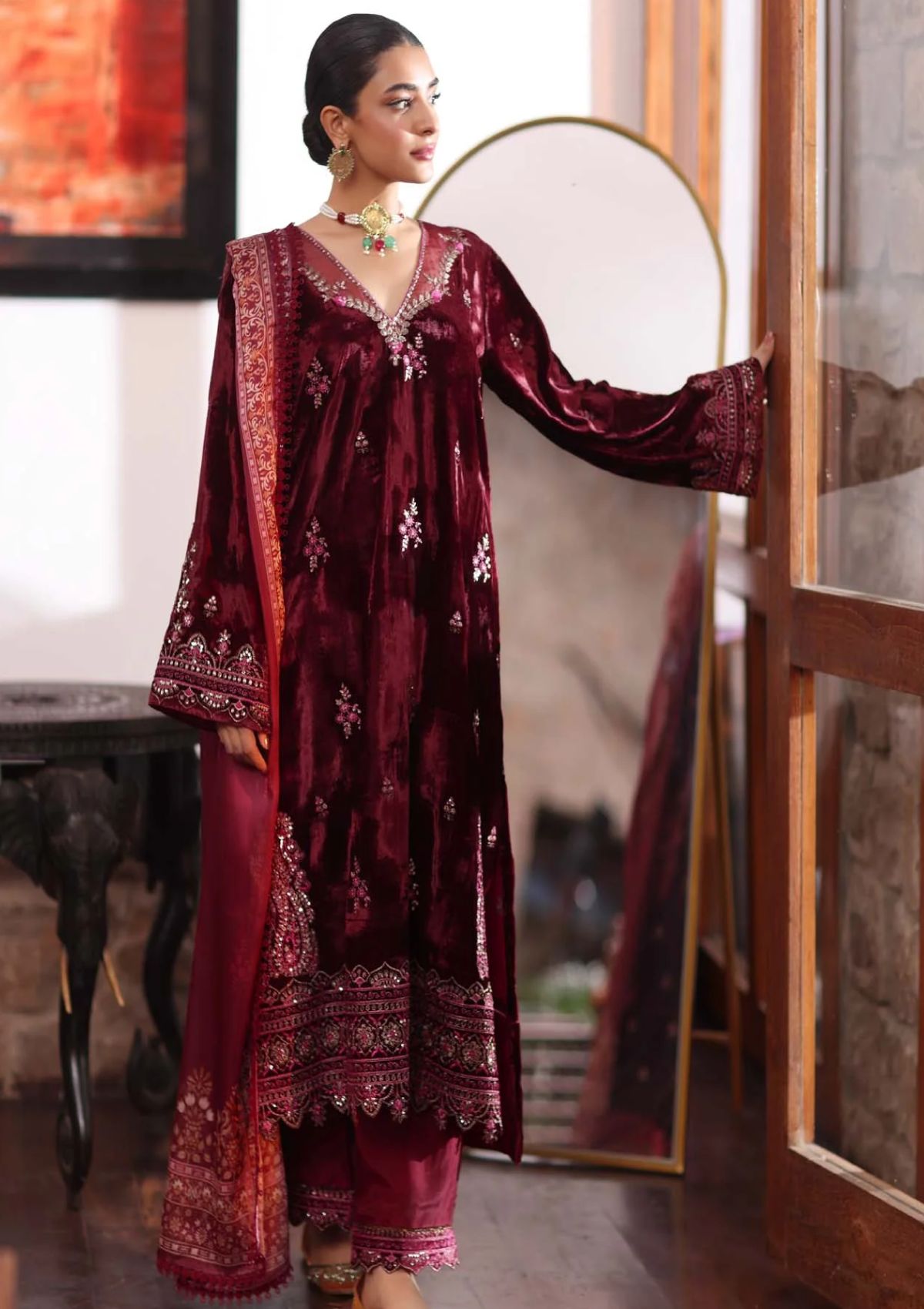 Winter Collection - Noor - Saadia Asad - Suzaanikari - NSK24#10