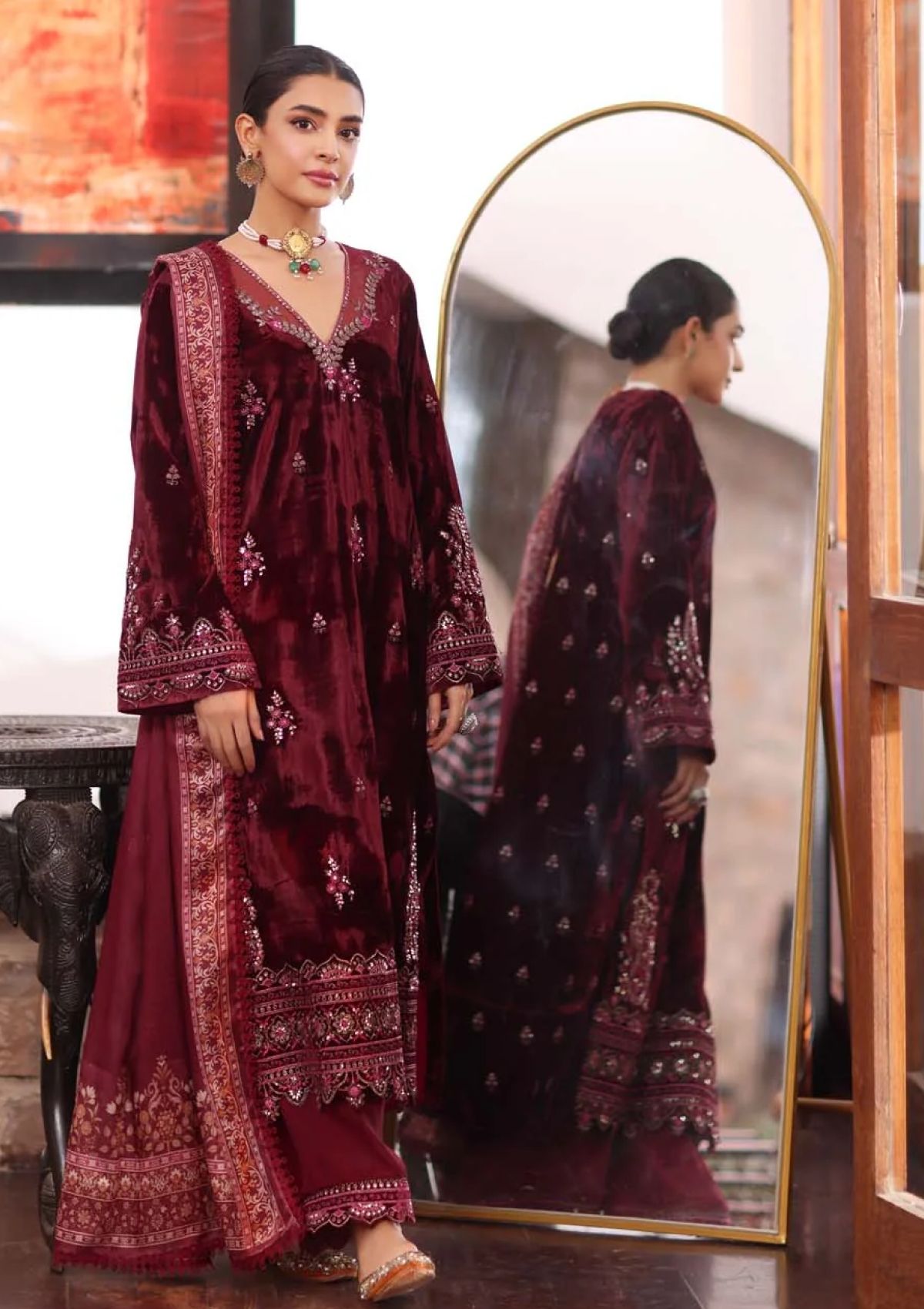 Winter Collection - Noor - Saadia Asad - Suzaanikari - NSK24#10