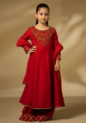 Kids Collection - Fozia Khalid - Silk Edit - Scarlet Dynasty