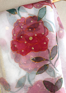 Fancy Collection - Madiha Jahangir - Hand Painted Dupatta - D#36