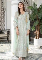 Pret Collection - Manahils - Safiyya - KURTI 105 - Aqua