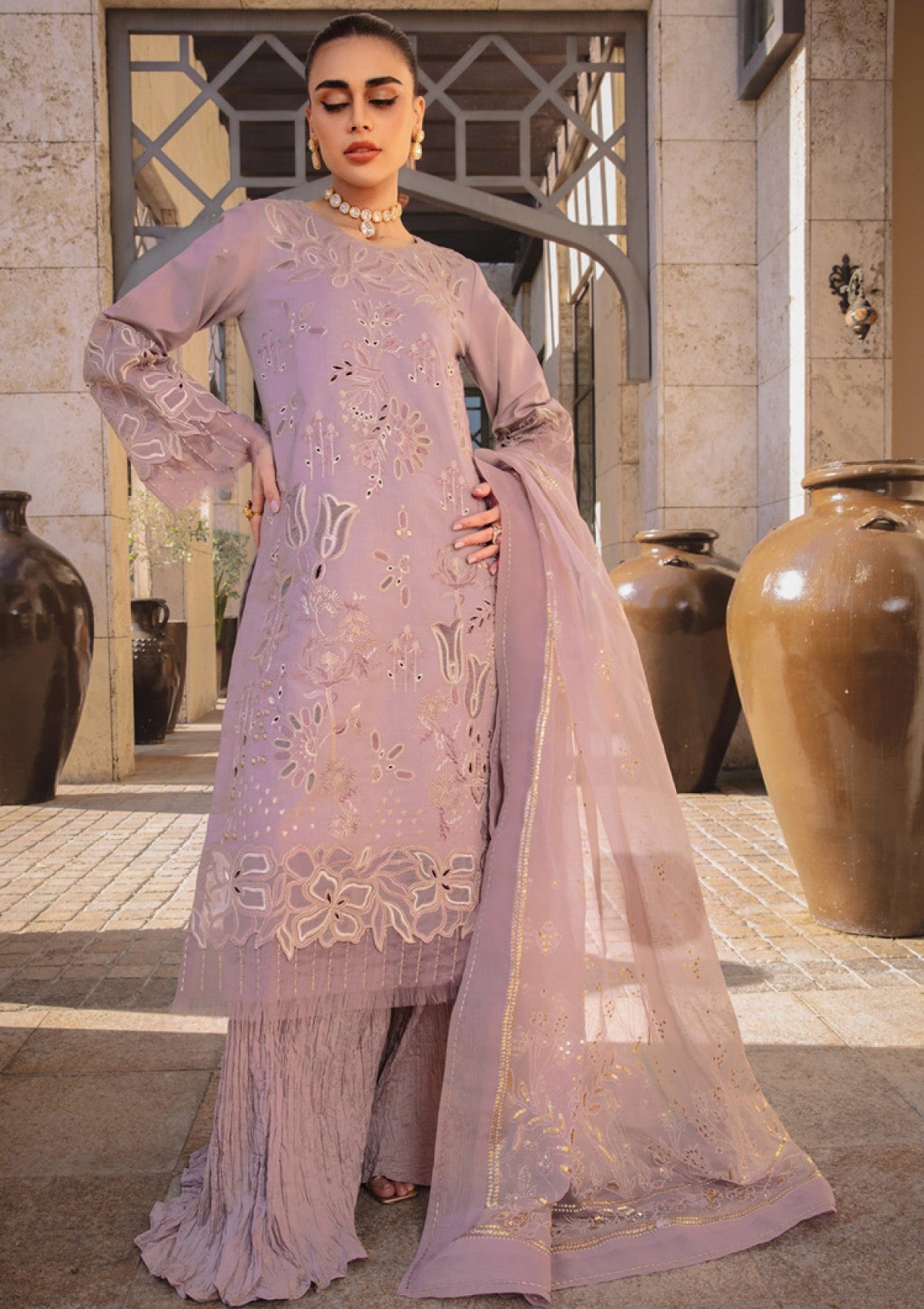 Lawn - Rang Rasiya - Premium - Summer 25 - RR#14 - Parisa