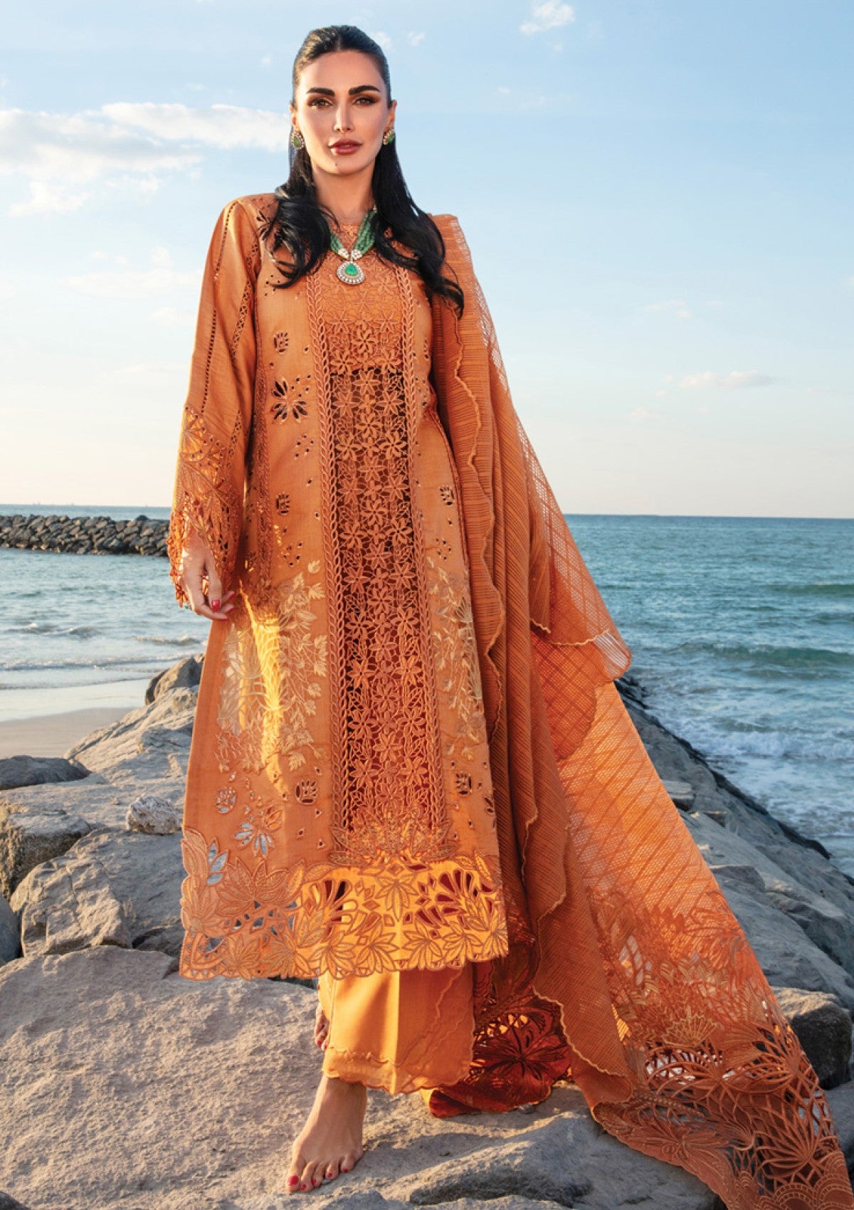 Lawn - Rang Rasiya - Premium - Summer 25 - RR#12 - Zariah