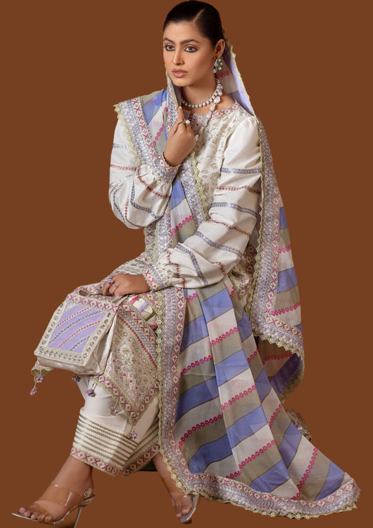 Lawn Collection - Neelo's - Gul Posh - Motia