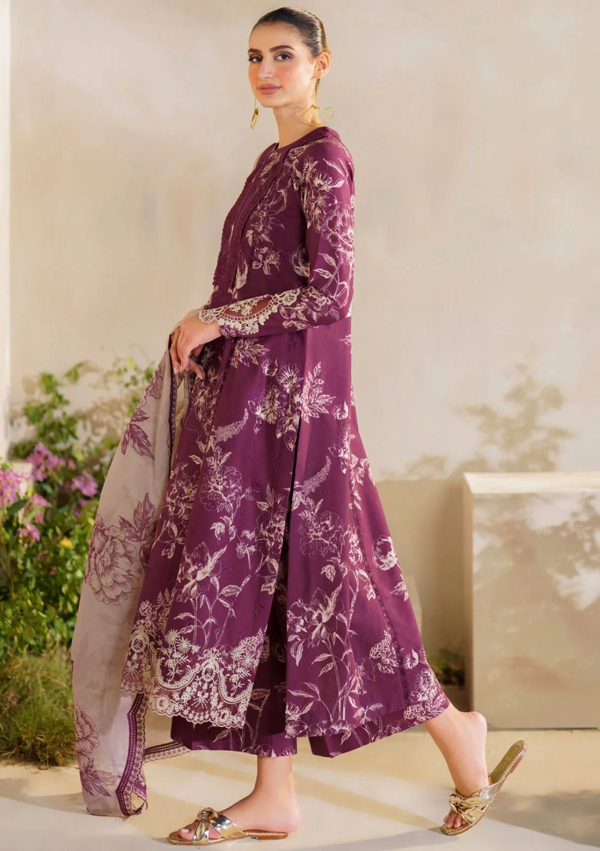 Lawn Collection - Iznik - Festive 24 - SFL#04 - SPLENDOR