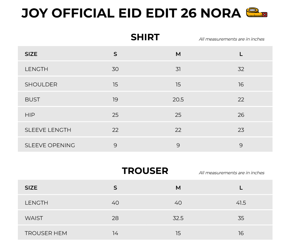 Size Chart Image