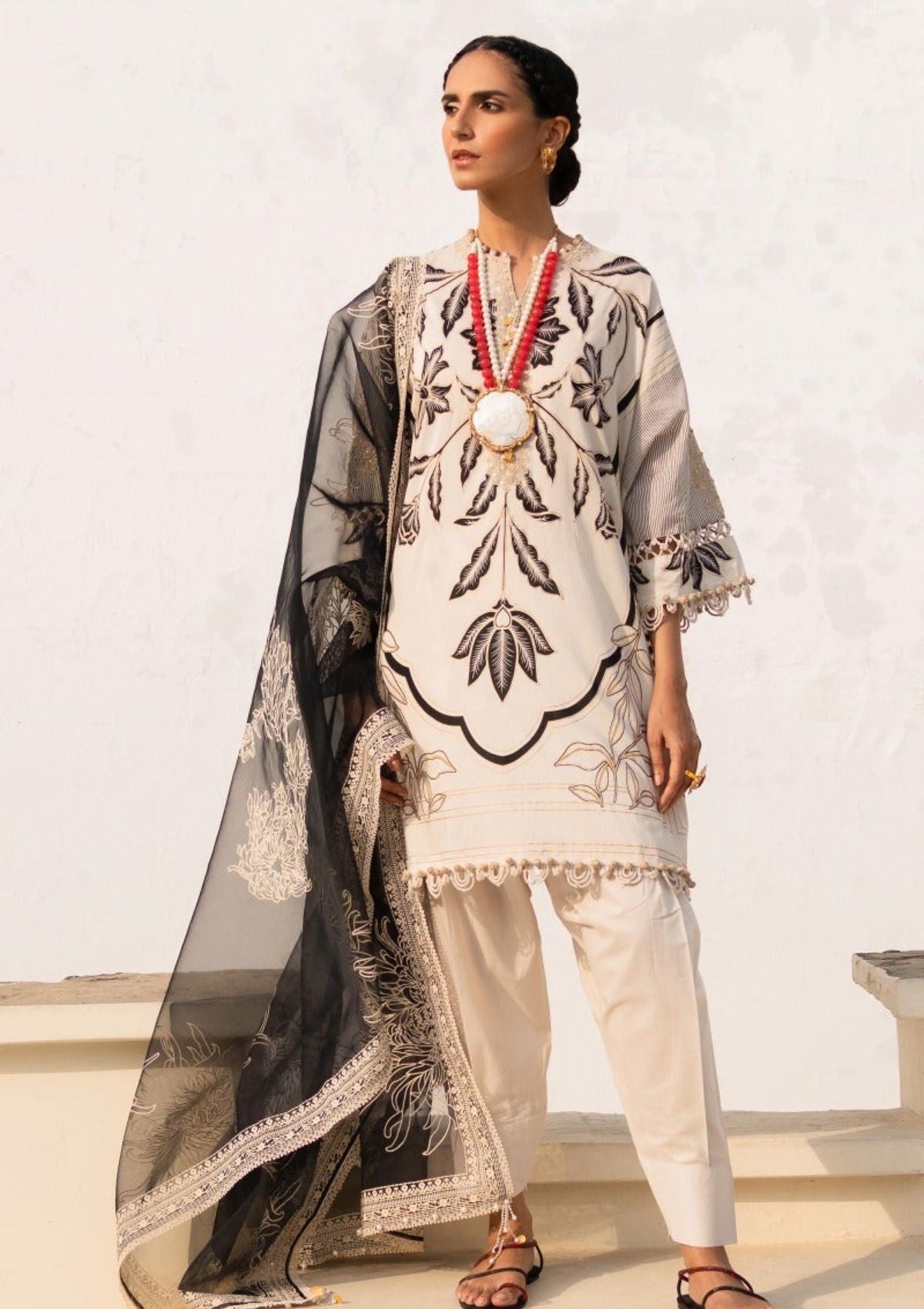 Lawn Collection - Sana Safinaz - Muzlin - V02 - MV#1 A