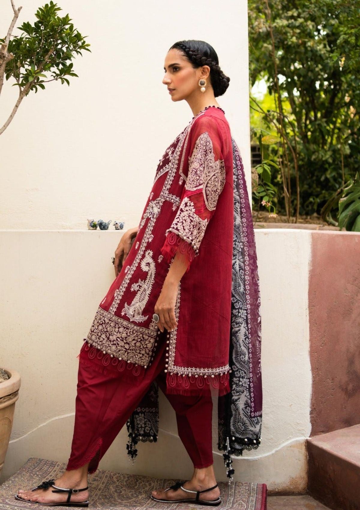 Lawn Collection - Sana Safinaz - Muzlin - V02 - MV#3 A