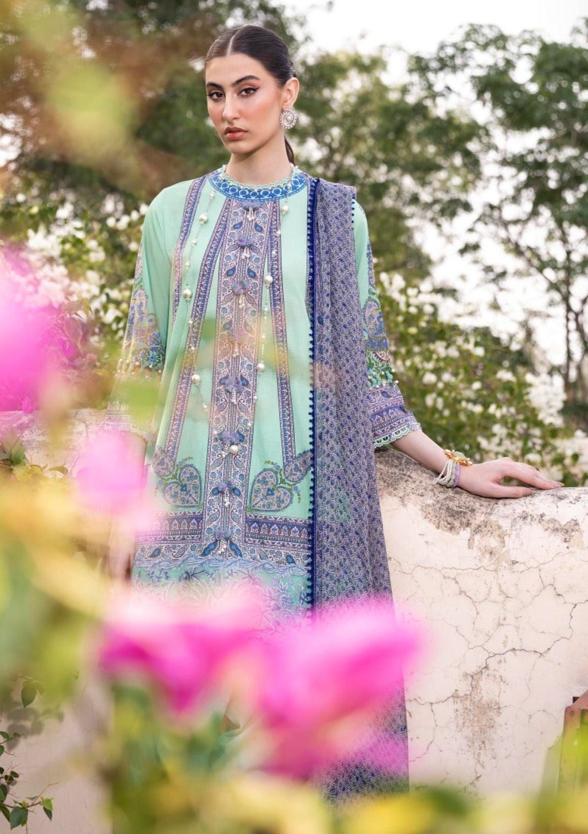 Lawn Collection - Sana Safinaz - Muzlin - V02 - MV#9 A